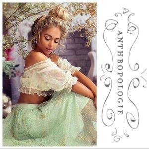 Sydney Shimmer Tulle Midi Skirt